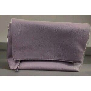 Nicci brand lavender crossbody bag features a tassel accessory